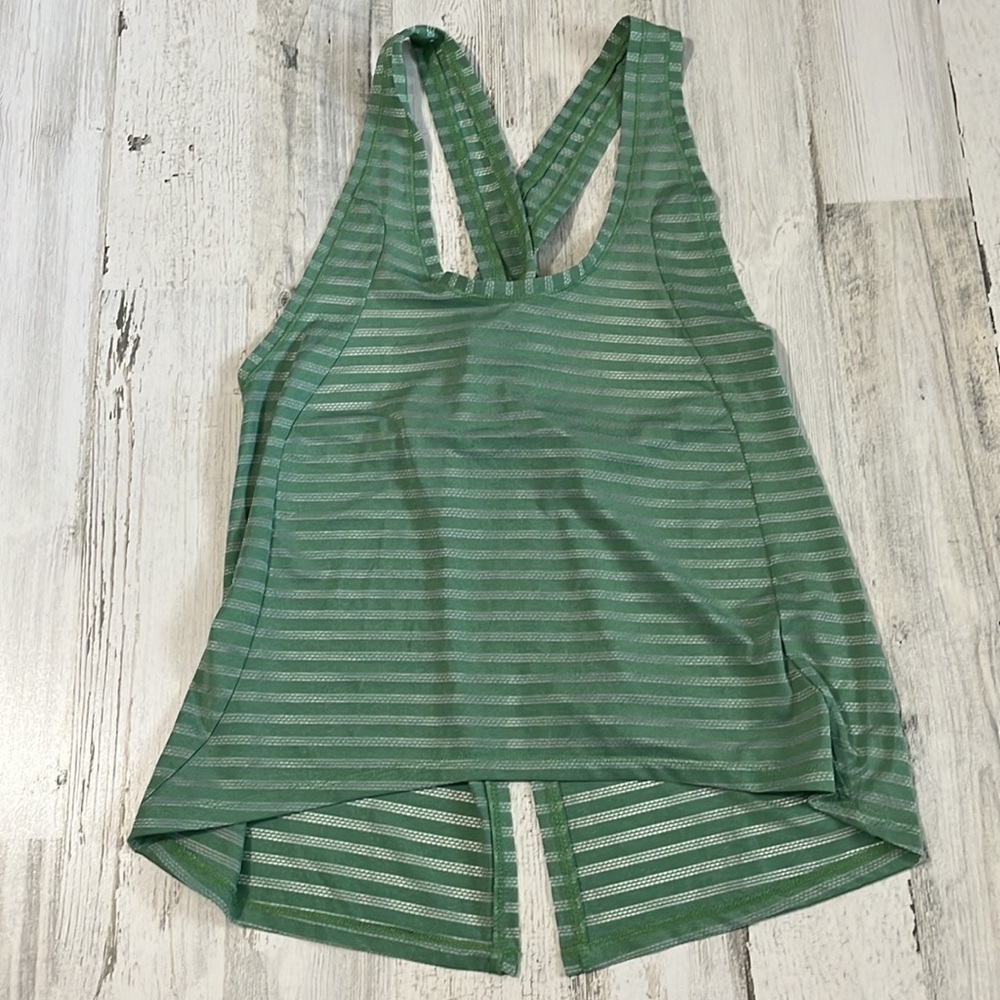 Zyia Active Forest Nimbus Split Back Tank Size L - Picture 2 of 5